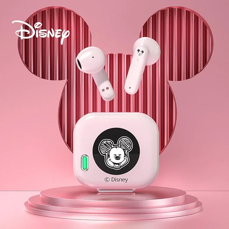 

Disney Original H01 Earphones Bluetooth 5.2 Headset Birthday Gift Party for Kids Girls Children's Gift Earbud Fashion Women