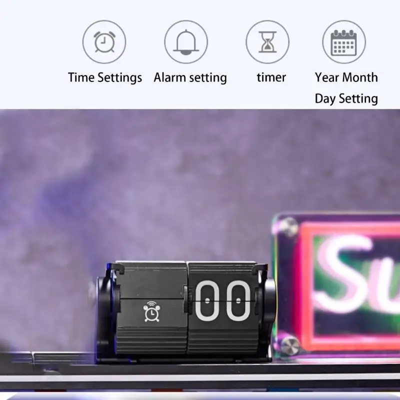 PVC Alarm With Base For Effective Time Monitoring And Task Coordination B03E