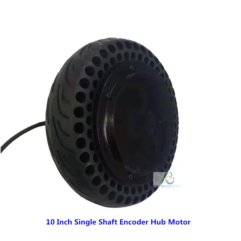 10 Inch Strong Power And Torque Single Shaft Encoder Scooter New Tire Hub Motor phub-10ch