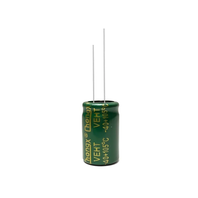 80pcs 450V 10uF Electrolytic Capacitor High Frequency Low ESR Long Life Green Gold 8x12 10x17mm for Power Supply