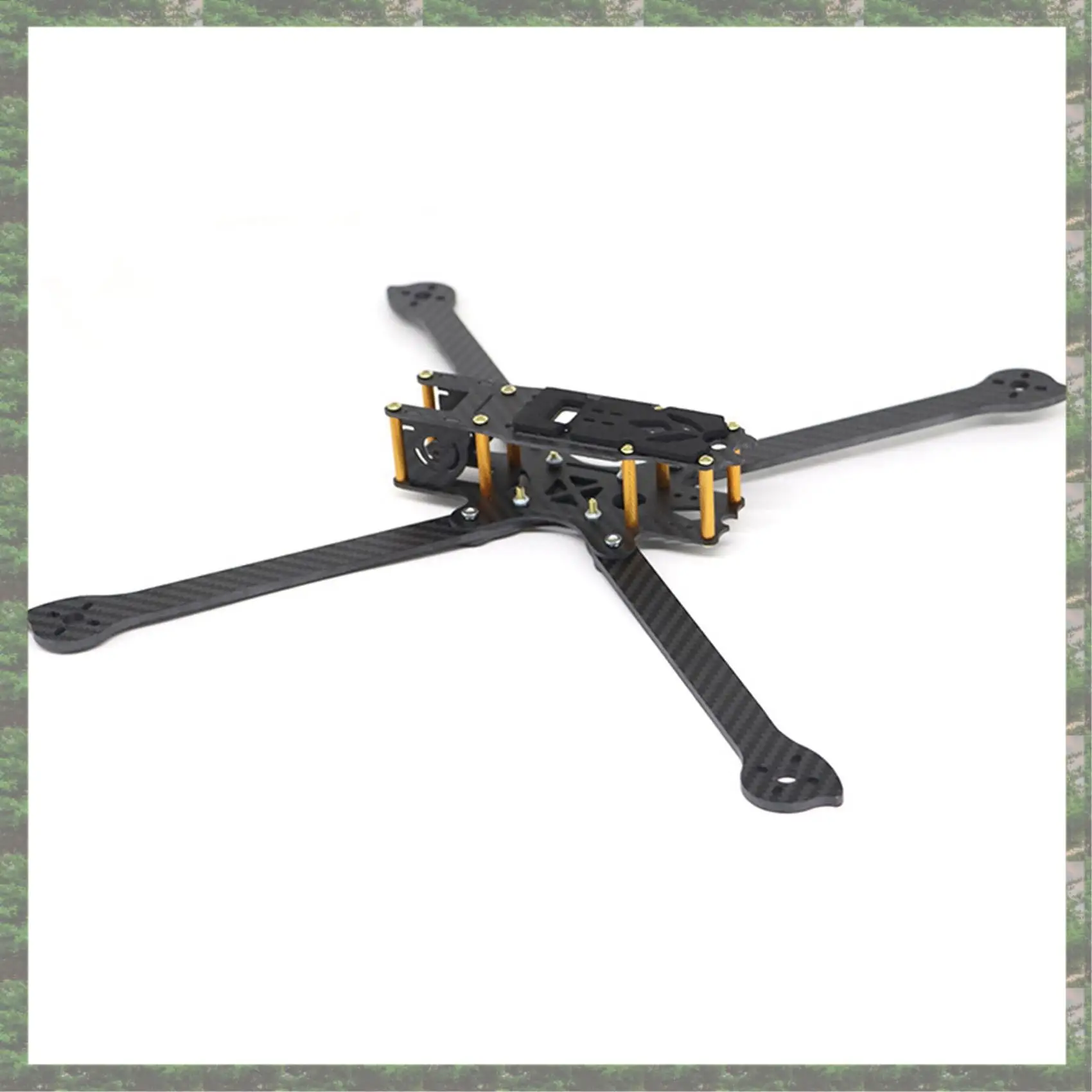 

For XL9 9 Inch Carbon Fiber Frame Kit Rack 390Mm Wheelbase Support 2212 2213 2216 Motor For FPV Drone Quadcopter Easy To Use