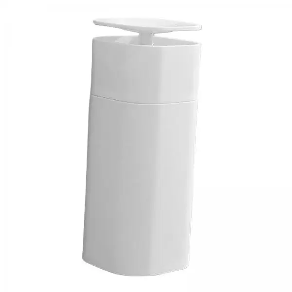

400ml Large Capacity Dispenser Bottle Push Pump ABS White for Bathroom Lotion and Liquid Soap Storage