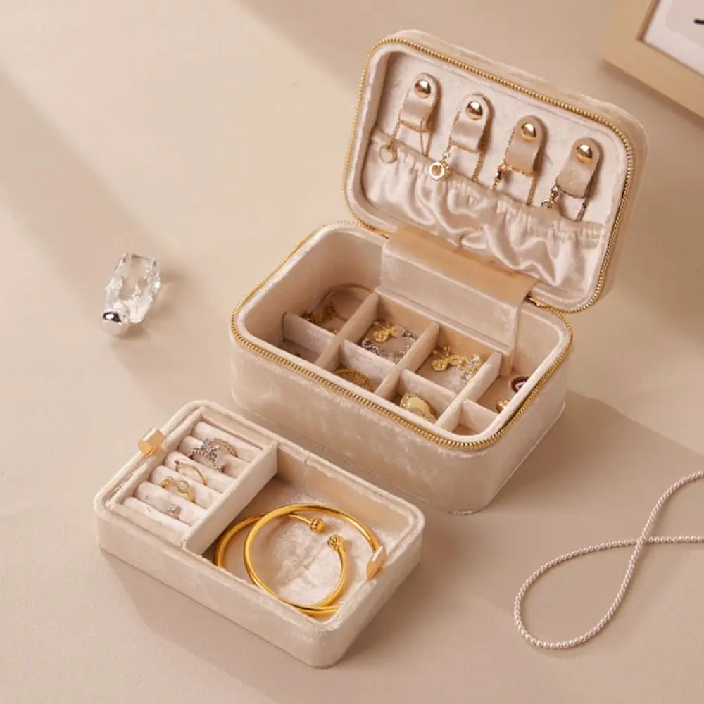 

Detachable Jewelry Packing Bag Rings Necklace Large Capacity Jewelry Storage Case Bracelet Earrings Organizer