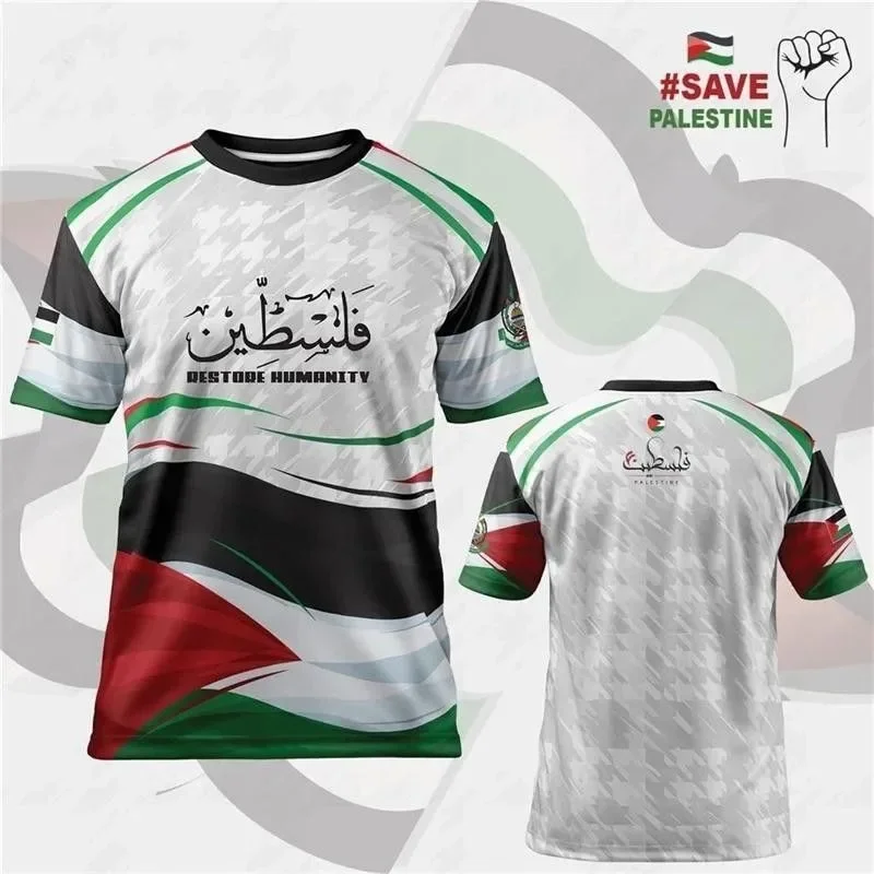 

3D Clothing & European and American Foreign Trade Ballus Sports Men's T-shirt Summer New Round Neck Thin Style