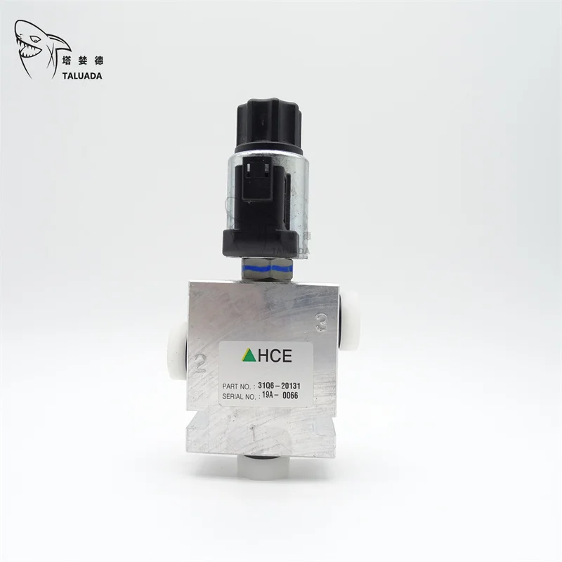 For Solenoid Valve Assy R225VS R485VS R140LC-9 R180LC-9 R290LC-9 EPPR Hydraulic Solenoid Valve 31Q6-20130 31Q6-20131