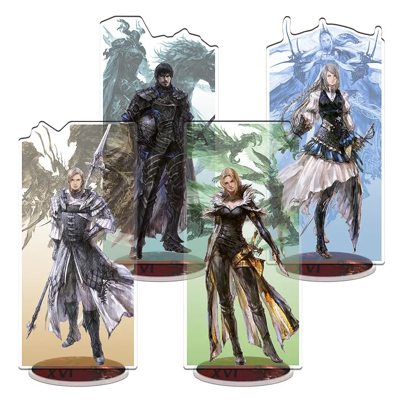 16cm Fantasy Game Peripherals CLIVE-ROSFIELD Acrylic Character Stands Card Gifts for Boys Collection Ornament Toys Dolls