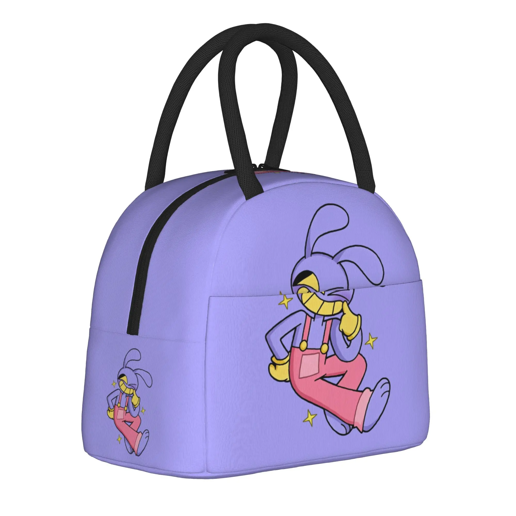 Jax Cartoon Digitals Circus  Insulated Lunch Bag Thermal Bag Lunch Container  Leakproof Tote Lunch Box Food Bag College  Travel