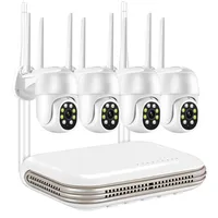 Loosafe H265 Security Camera System Nvr Kit P2p Video Surveillance CCTV Camera System Wifi Kit Home 4CH Home Wireless 3MP 5MP