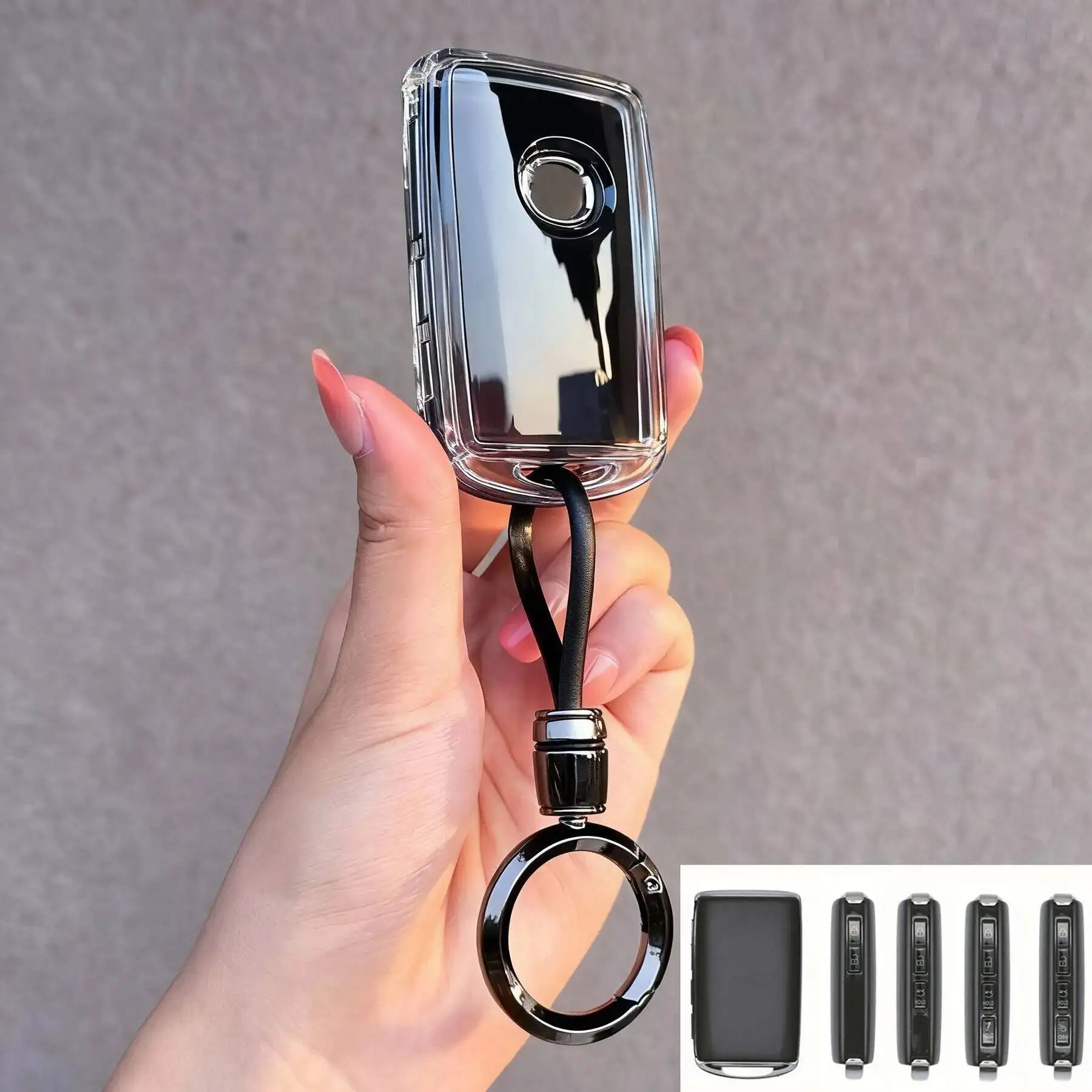 Soft TPU Key Holder For Mazda 2 3 6 CX50 Cx90 MX30 X5 X9 CX-30 CX-9 CX-5 CX-8 MX-5 ND2 MX-30 SS30 Car Key Case Cover Accessories