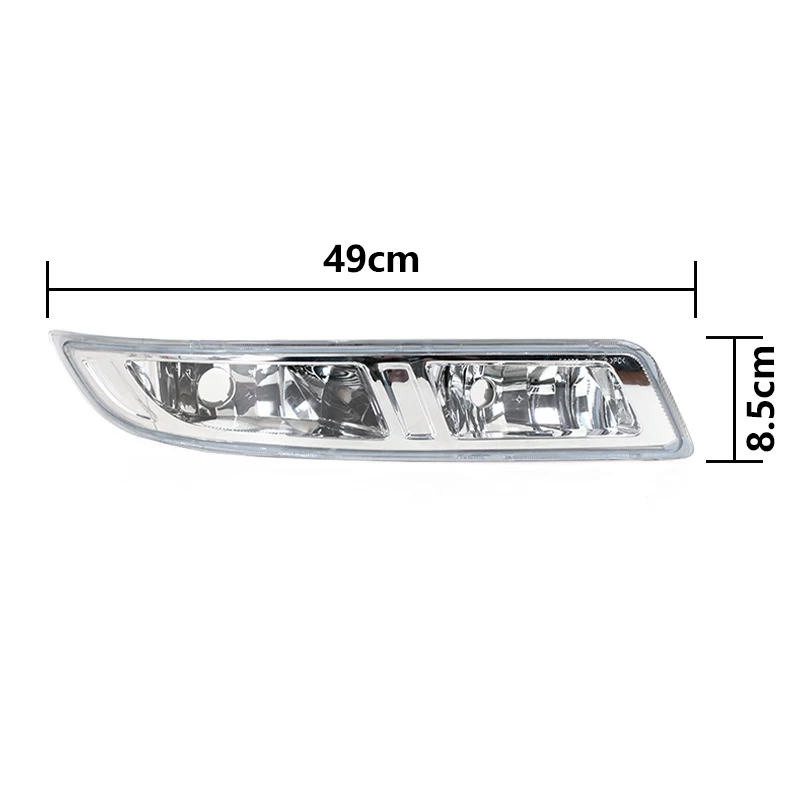 Front Bumper Fog Lamp For Nissan Sunny Almera Classic N16 2007 2008-2010 Driving Signal Light Foglight Car Accessories No Bulb