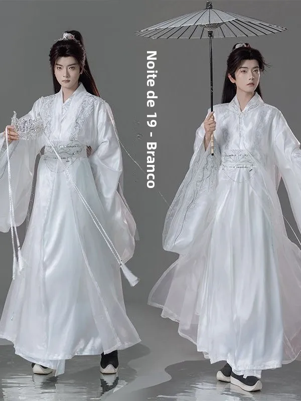 elegante-hanfu-wei-jin-original-【extreme-white】-para-hombre-y-mujer-estilo-antiguo-bordado-ropa-de-cosplay-de-verano-manga