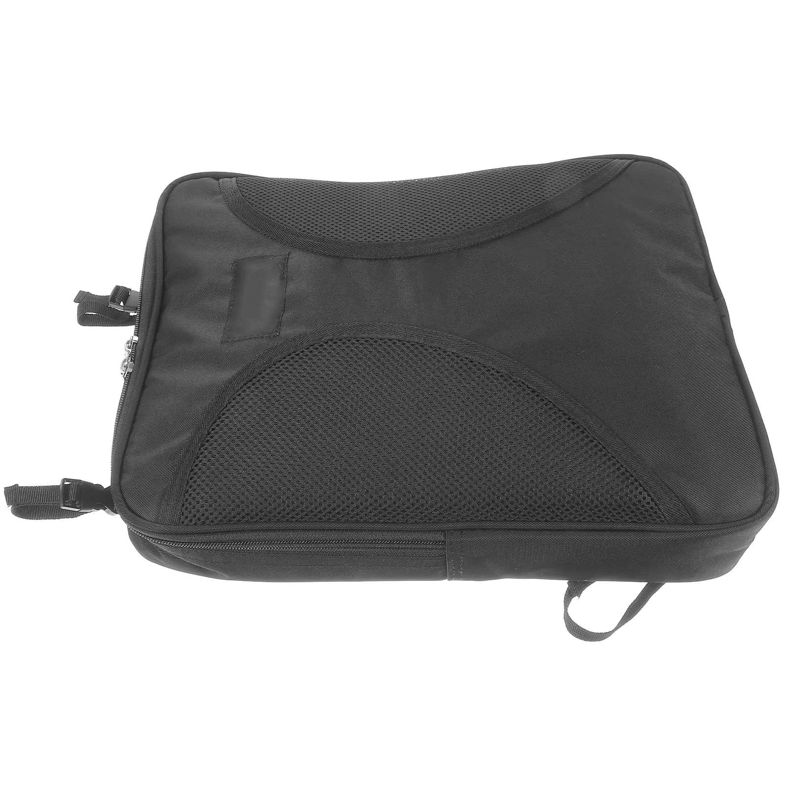 

Durable Music Score Holder Black Thickened Bag with Classic Zipper Design for Outdoor Practice and Performance