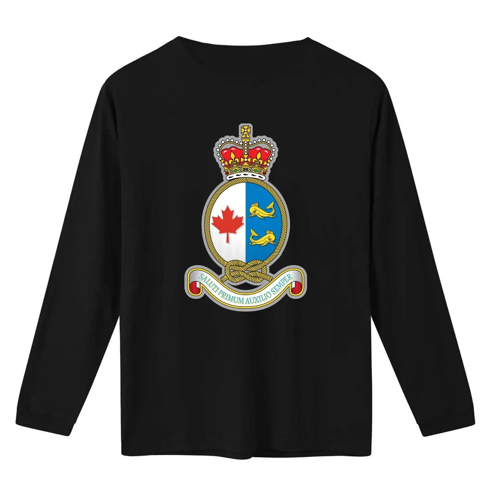 CANADIAN COAST GUARD T-Shirt Summer Casual Cotton Tee Oversized Streetwear Tops Vintage Graphic Print Loose Fit Short Sleeve
