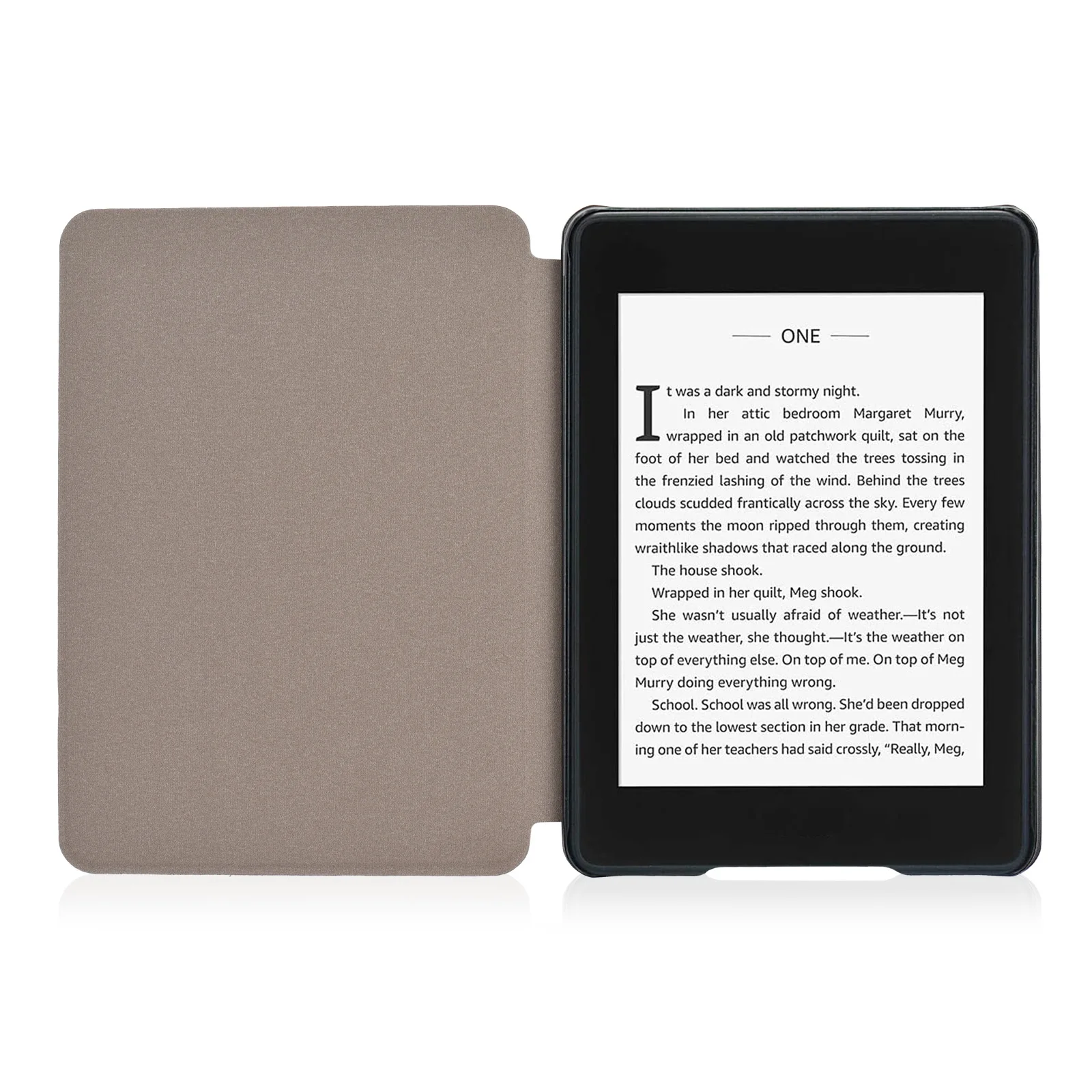 E-book Leather Case for Kindle 658 10th Generation 2019 Release Lightweight Premium PU Leather Protective Cover with Auto Sleep