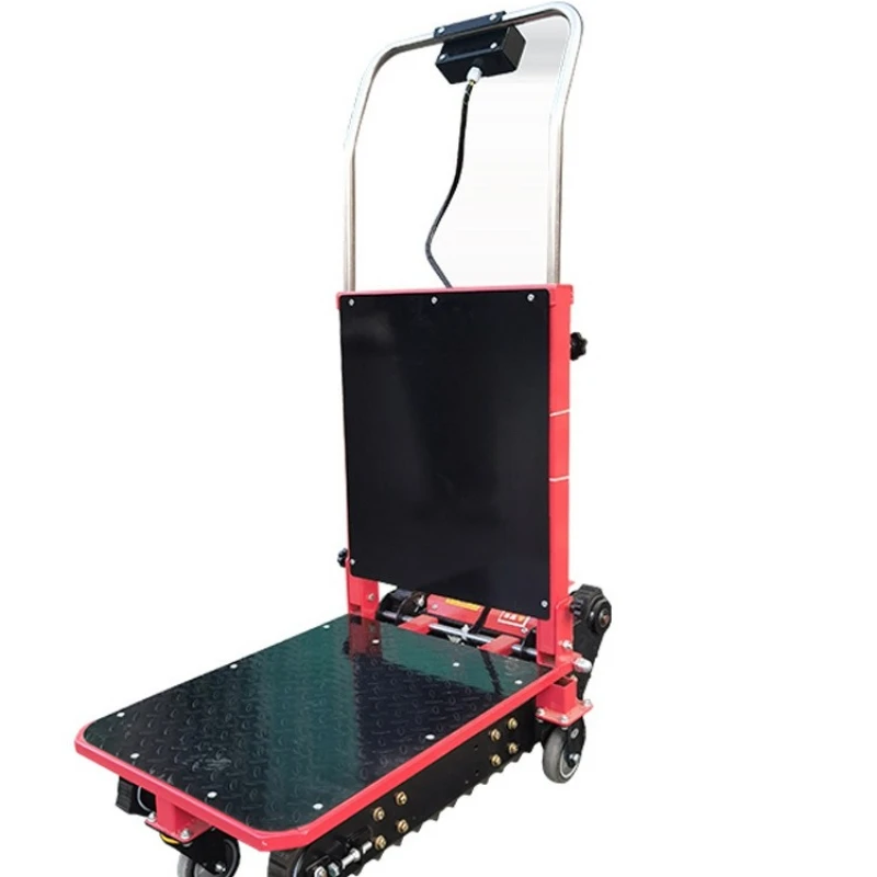 Electric stair climber, truck, folding food delivery, up and down stairs, car crawler climbing