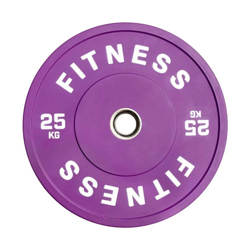 

Factory Offer Hot Sale Colorful Rubber Weight Disc for Gym Equipment Barbell Dumbbell Arm Muscle Training Weightspromote sales