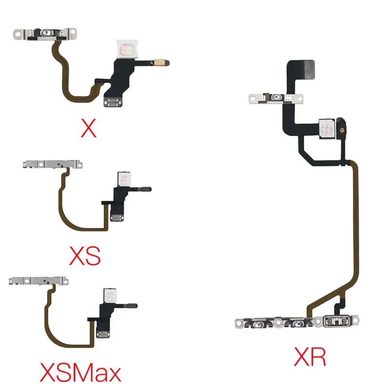

Кнопка включения/выключения питания, вспышка, микрофон, гибкий кабель, запасные части для iPhone X XR XS Max