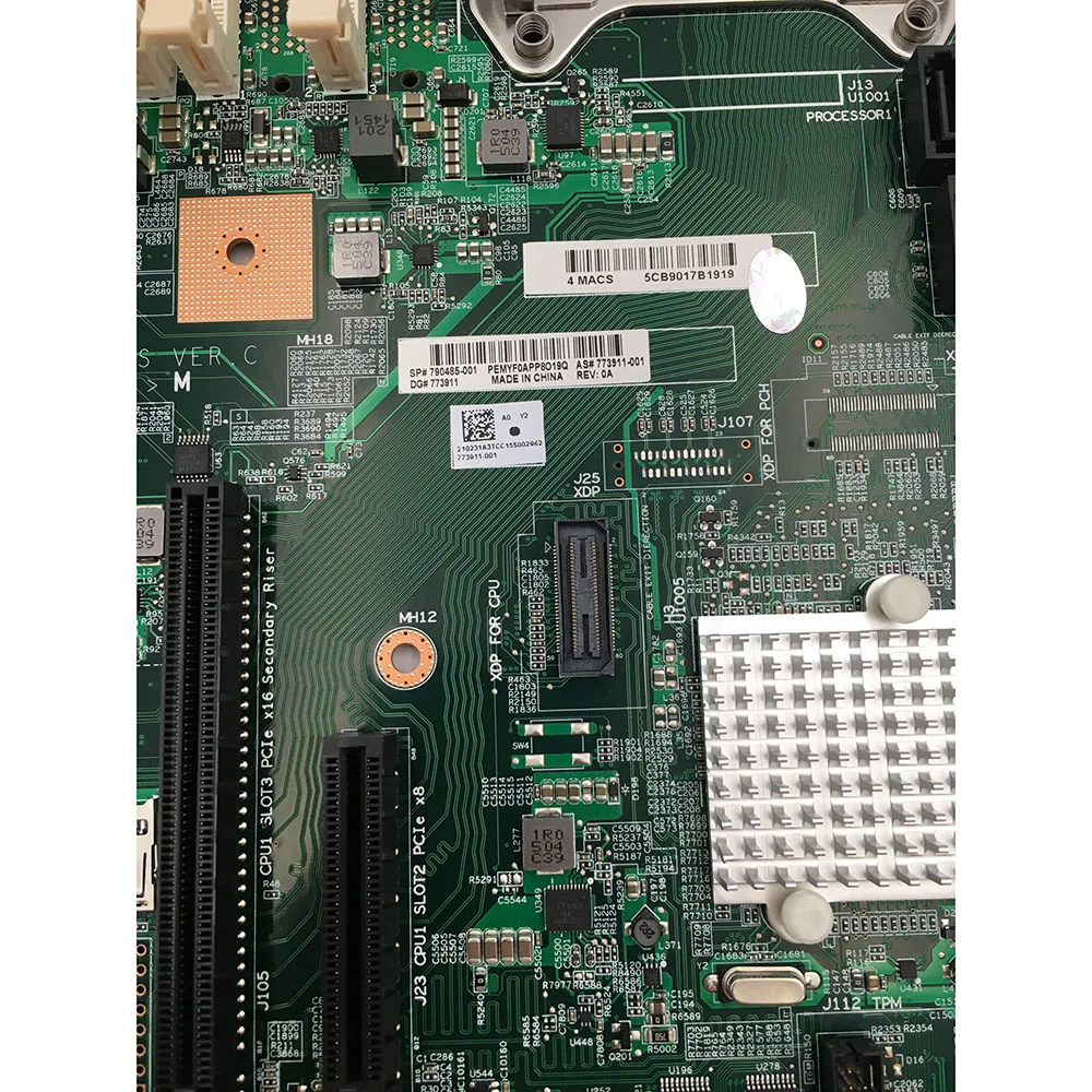 サーバーマザーボード HP DL60 DL80 G9 773911-001 790485-001 完全にテスト済みの良質