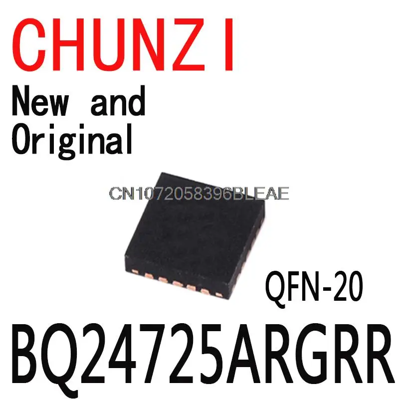 2PCS New and Original BQ24725A BQ725A BQ25A QFN-20 Battery Management Chip Laptop Chip BQ24725ARGRR