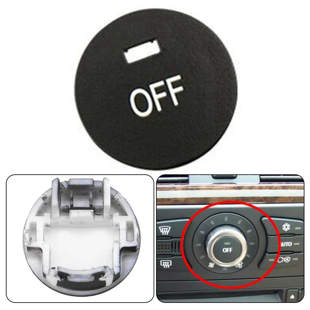 Parts Switch Button Cover For BMW E63 E64 M6 06-07 Heater OFF Air Conditioner Button Repair Cover Climate Fittings