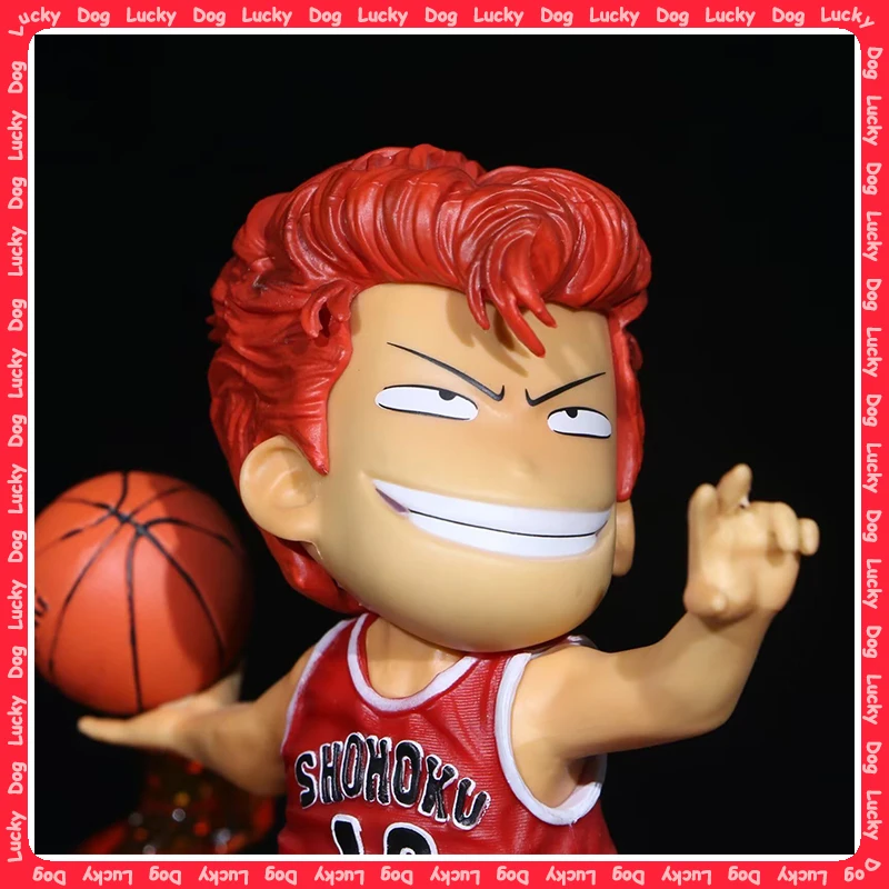 

20cm Slam Dunk Sakuragi Hanamichi Anime Figure Choice Statuette PVC Figurine Model Home Decor Room Decoration Kids Toys Gift