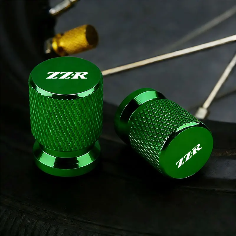 

For Kawasaki ZZR250 ZZR600 ZZR1200 ZZR1400 ZZR 250 600 1200 1400 Accessories Motorcycle CNC Aluminum Tire Valve Air Port Stem C