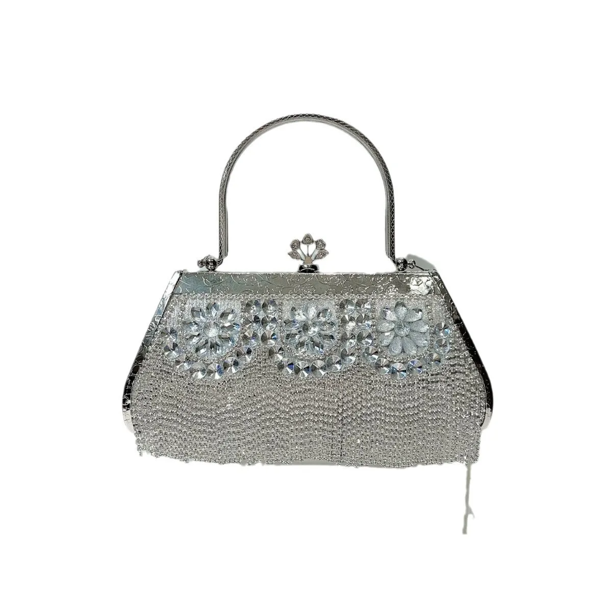 

Сумочка с бриллиантовой бахромой, знаменитость, Cheongsam, банкетная женская портативная сумка-мессенджер для ужина, женские ручные сумки, Borse Paglia Donna