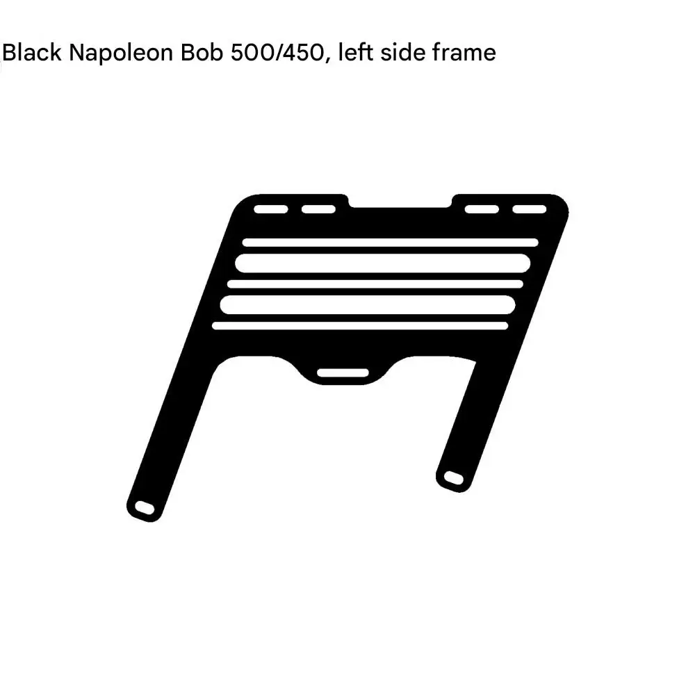 Compatible with BD Napoleon Bob 450/500 side bag, motorcycle modification accessories, riding commuting, cowhide retro tail bag