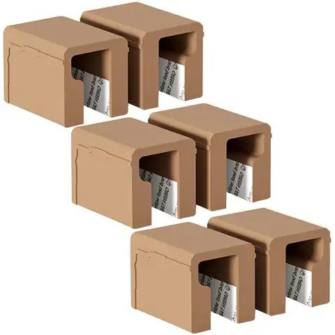 6 Pcs 실리콘 Anti-collision 코너 서랍 프로텍터 침대 가구 실리카 젤 베이비 가드 벽 어린이