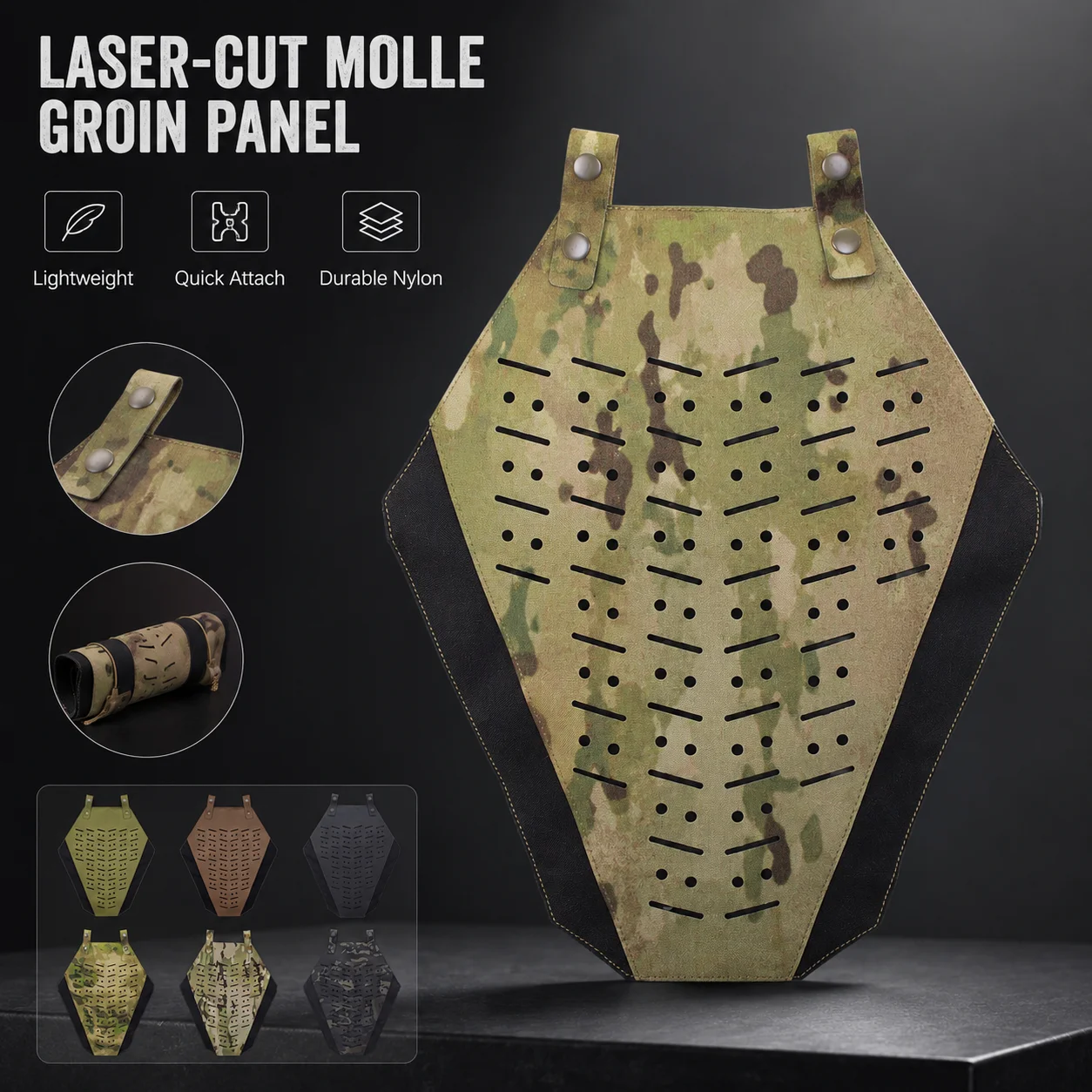 tactical-laser-cut-molle-groin-panel-vest-expansion-pouch-lightweight-outdoor-sports-airsoft-training-gear-for-hiking-cosplay