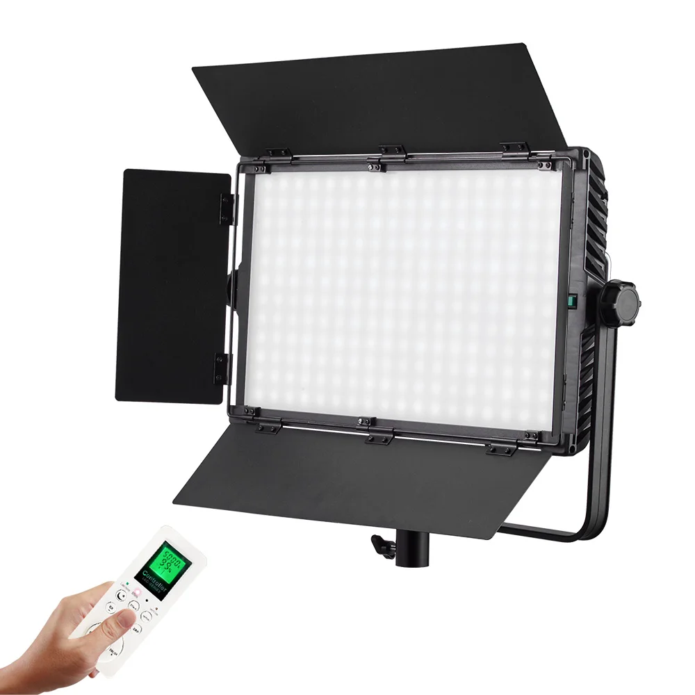 Led Light Video Studio 100W Yidoblo A-2200IIQ Bi-color Professional LED Soft Lights Support DMX Remote Control Led Lamp