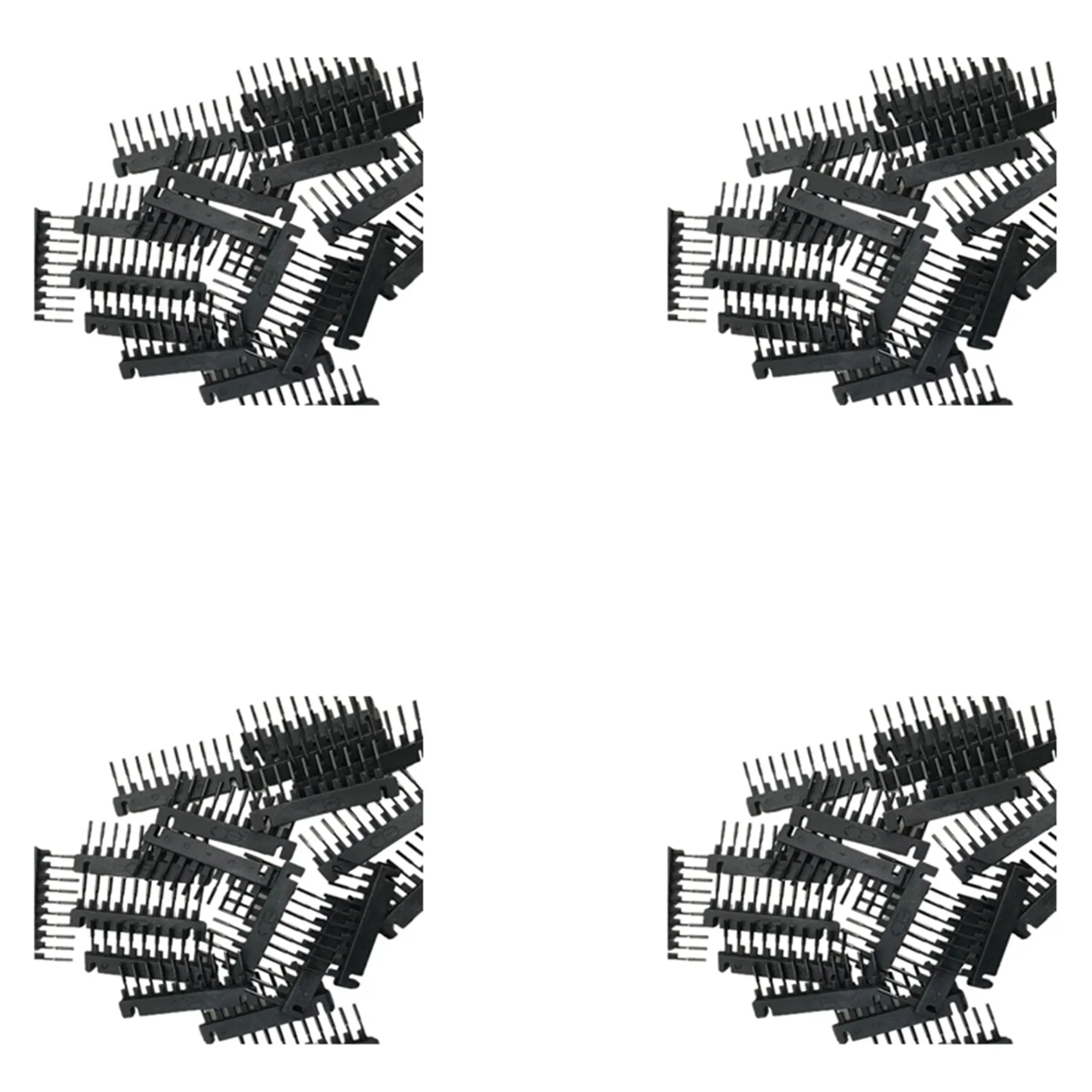 24-Hour Delivery 4X 6D Hair Button 40/Batch Wig Connector Tool For 6D Hair Extension Machine