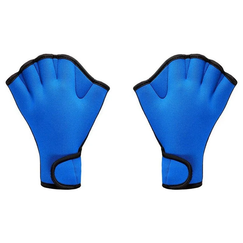 

Swimming Training, Diving Equipment, Anti-Slip Semi-Fingered Gloves For Adults And Children Swimming Training