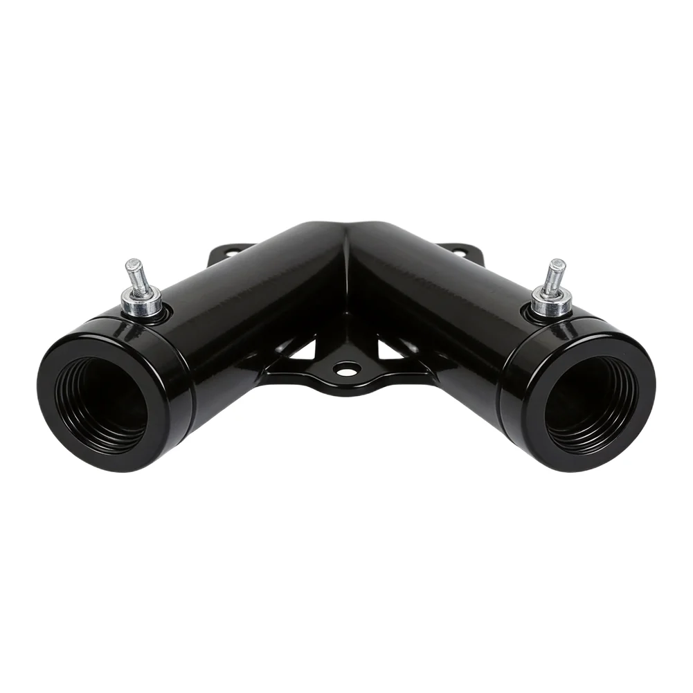 Double Flag Pole Bracket Holder with Thickened Expansion Tubes and V Shape Design for Secure Outdoor Flag Display