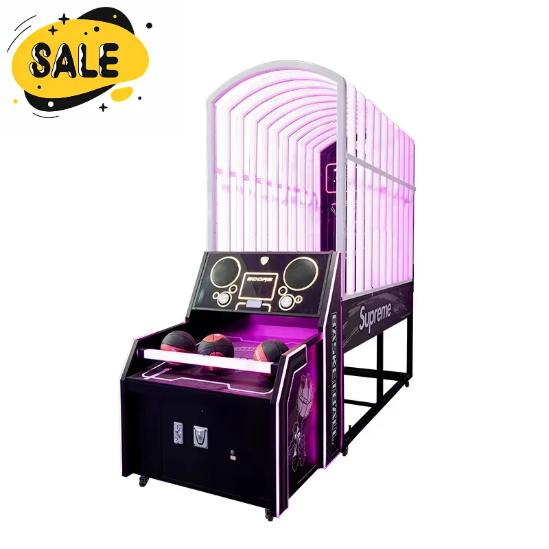 Commercial Indoor Basketball Game Machine Customized Arcade Shooter Electronic Sports Entertainment Equipment Best Seller