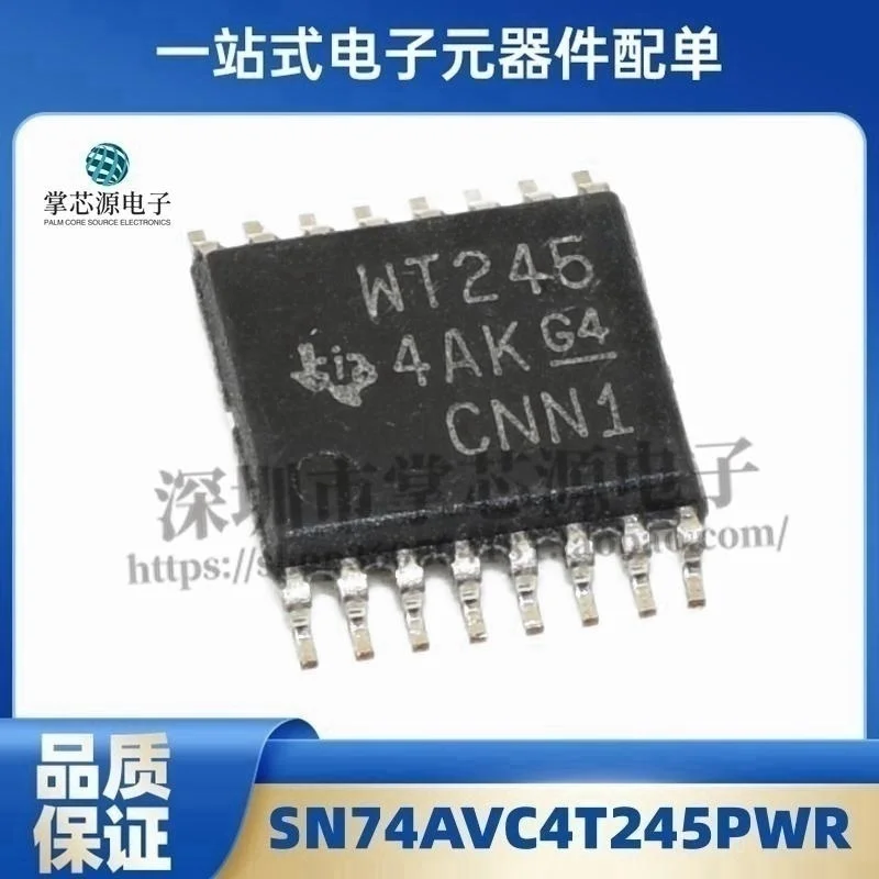 New original SN74AVC4T245PWR TSSOP-16 WT245 4-bit dual power bus transceiver