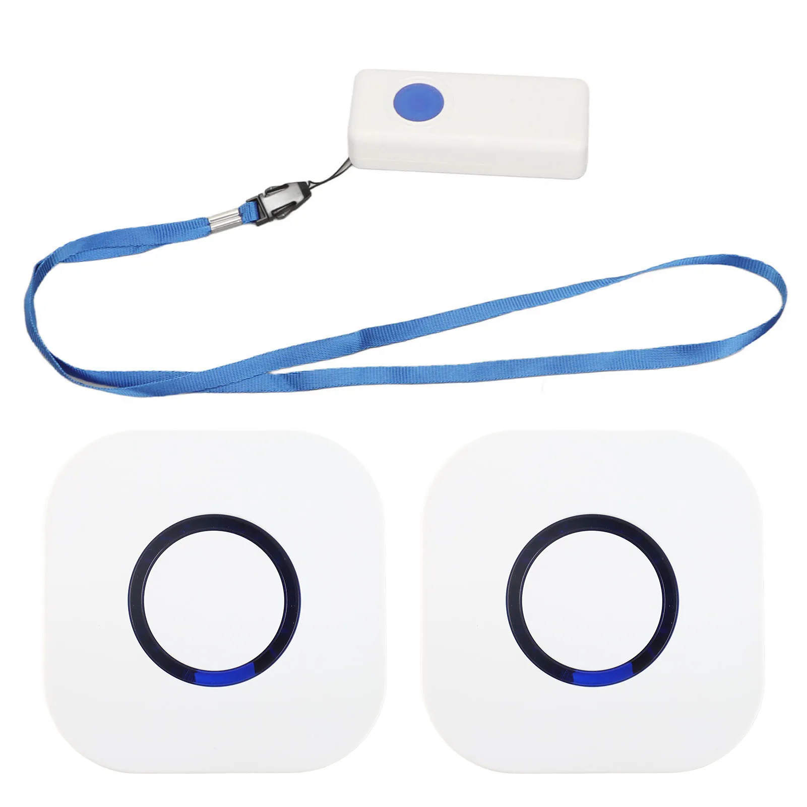 

Пейджер оповещения о медсестре, сильное проникновение, 100-240 В, беспроводной пейджер для сиделки, простая 4-уровневая регулировка громкости для больницы