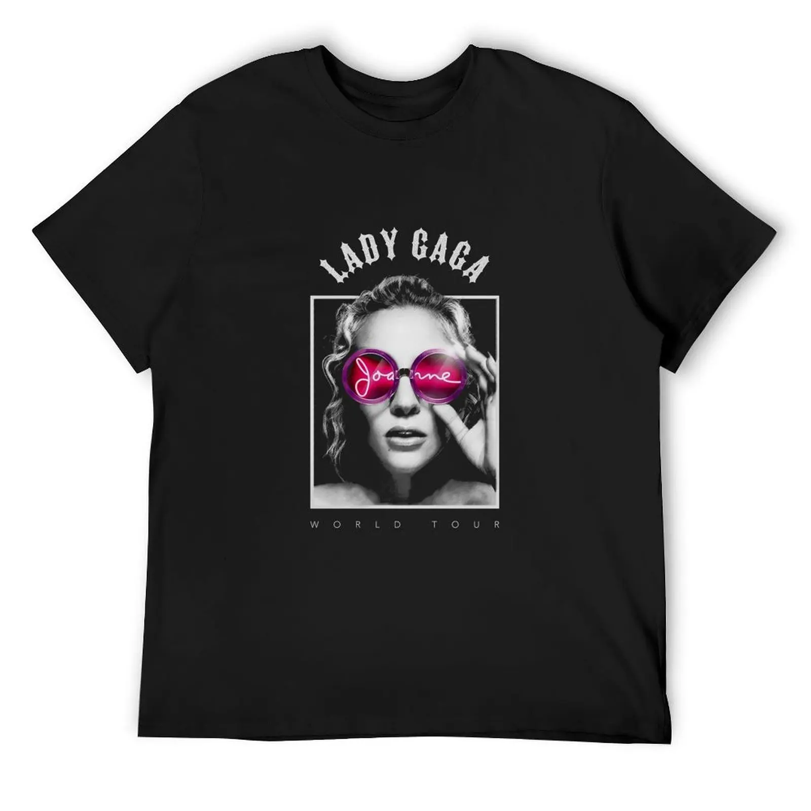 

Ladys Gagas Joanne World Tour B&W, Ladys Gagas T-Shirt vintage street wear Clothing cheap stuff Men's clothing