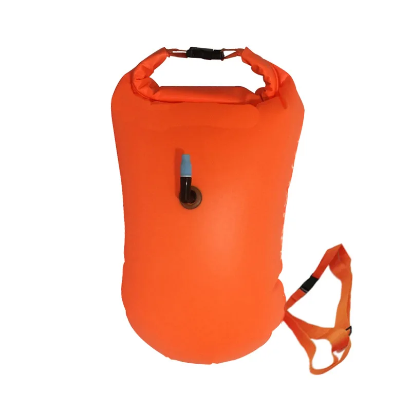 Inflatable Swimming Buoys for Triathlon Training, PVC Dry Bag, Safety Buoy, Professional Tow Towing, Open Water