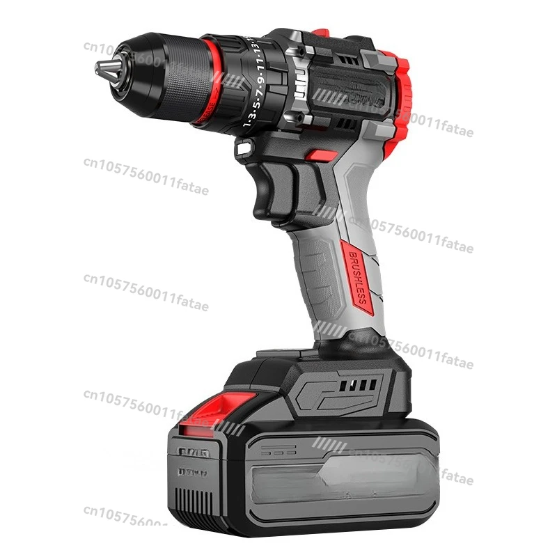 Brushless Hand Lithium Electric Drill Pistol Drill Impact Drill Power Rotation Screwdriver