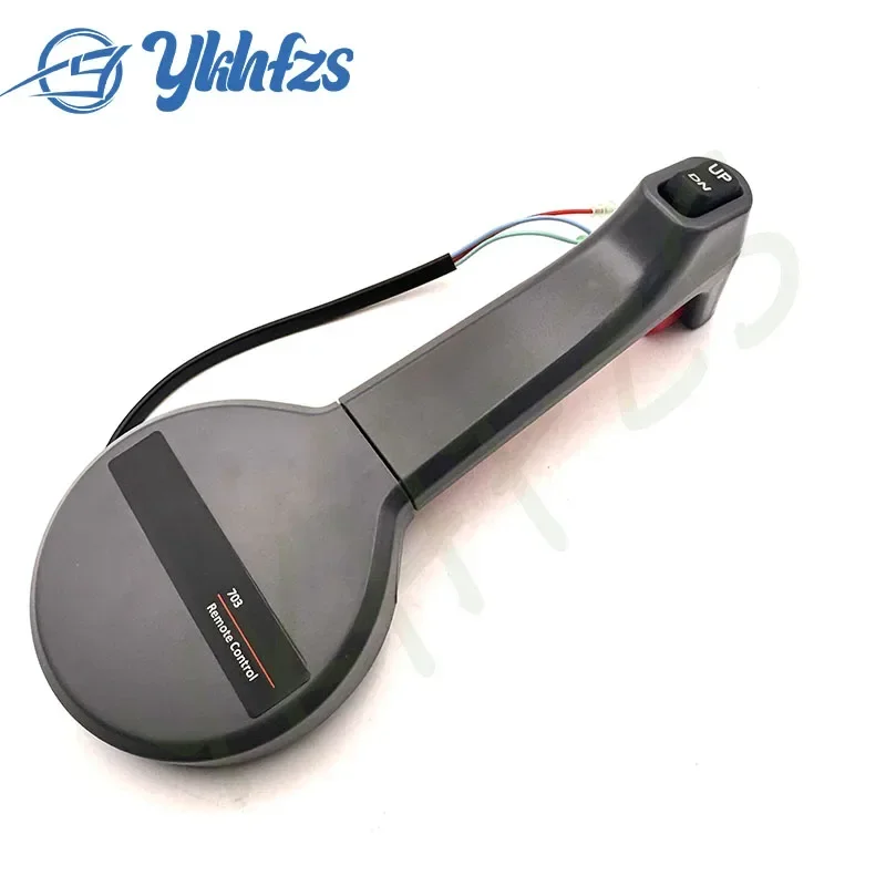 Throttle/shift handle with Trim &Tilt Switch for Yamaha Outboard Motor new Style 703 Remote Control Box 703-48221-10