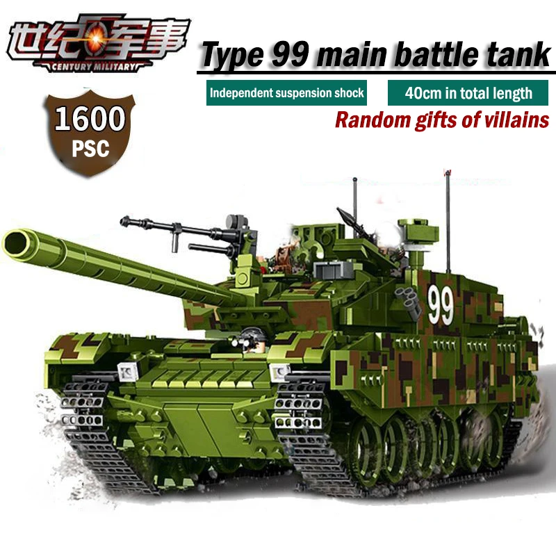 WW2 Military US M1A2 Israeli Merkava Geman Leopard2 Panzer VIII Maus Tank Model Building Blocks Soldier Bricks Kids DIY Toy Gift