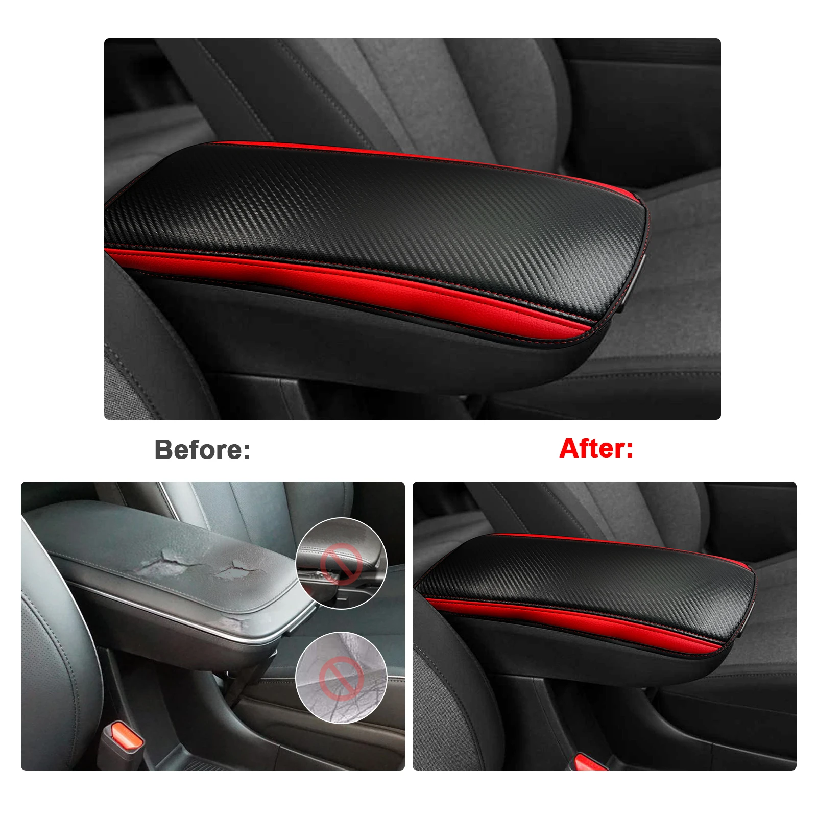 Car Central Control Armrest Pad For Hyundai Ioniq 5 2021-2025 Armrest Container Auto Interior For Hyundai Ioniq 5 Accessories