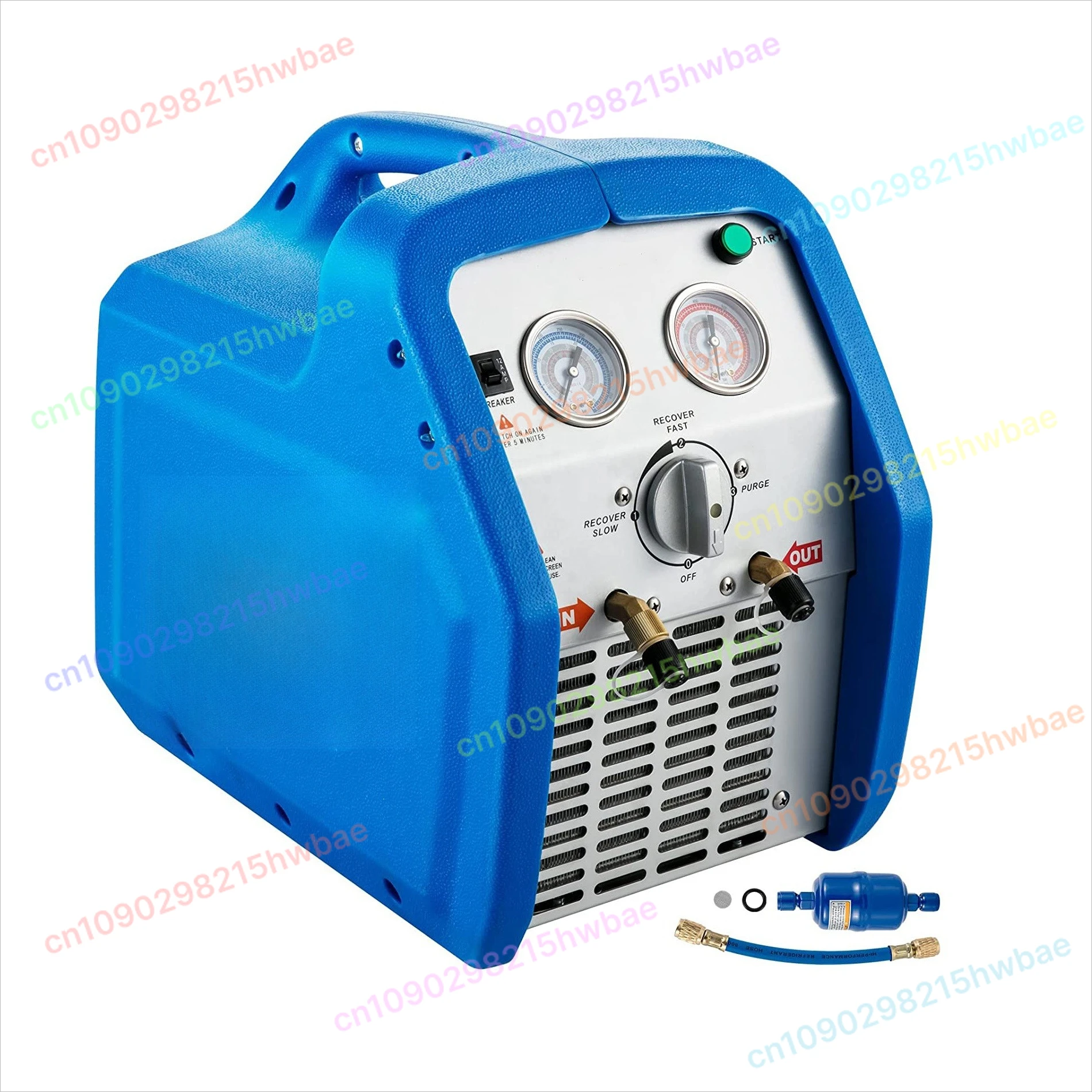

Factory Supply Aircon Refrigerant Recovery Machine/Unit RR500 1HP with Oil Separator for Other Refrigeration R410A