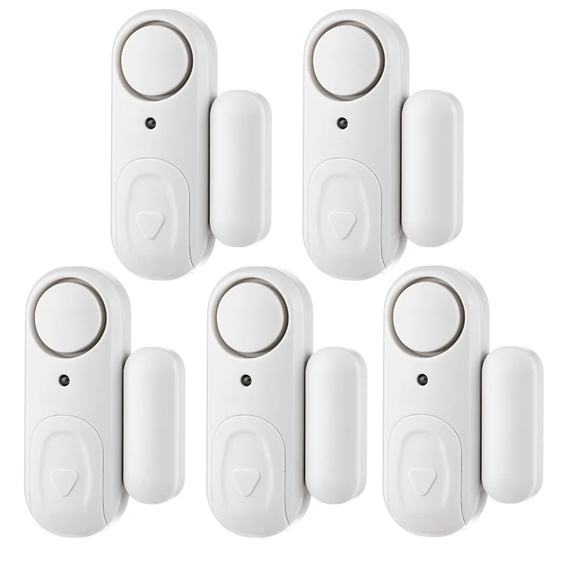 KERUI Door Window Magnets Sensor Detector with Battery 100dB Door Sensor Wireless Security Alarm for Home Working Independently