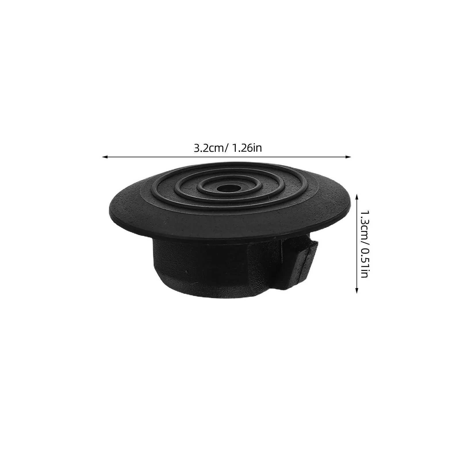 100 قطعة من سدادات استبدال التنورة الجانبية أغطية بلاستيكية متينة لحماية واقي الطين في السيارة متوافقة مع استنزاف السيارات #5