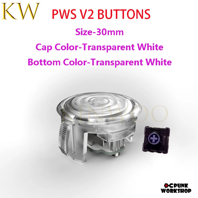 Punk Workshop Original PWS Blaze Button With Mute Microswitch For
