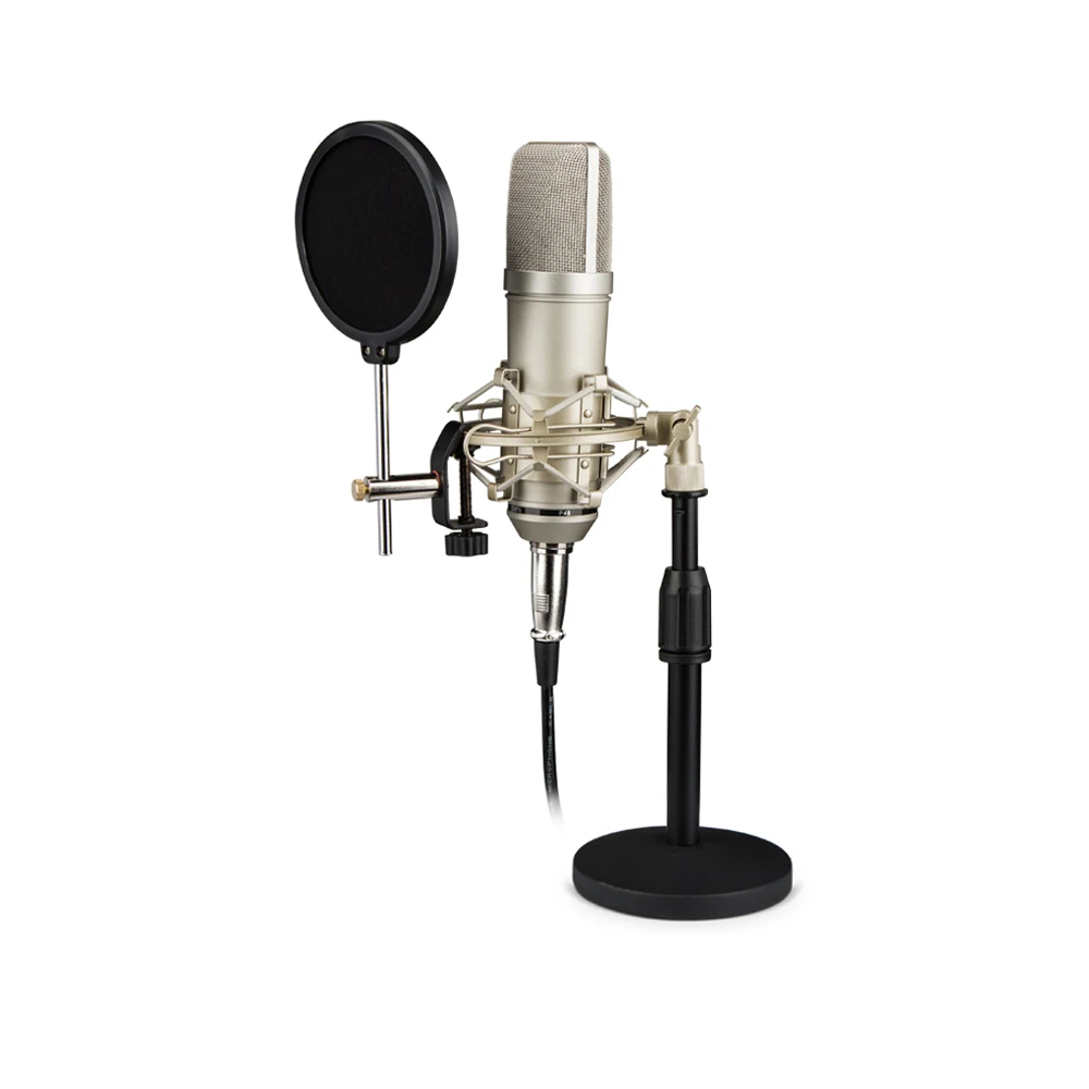 Enping Factory Karaoke Microphone BM800 Studio Condenser Mikrofon Mic For KTV Radio Braodcasting Singing Recording Computer