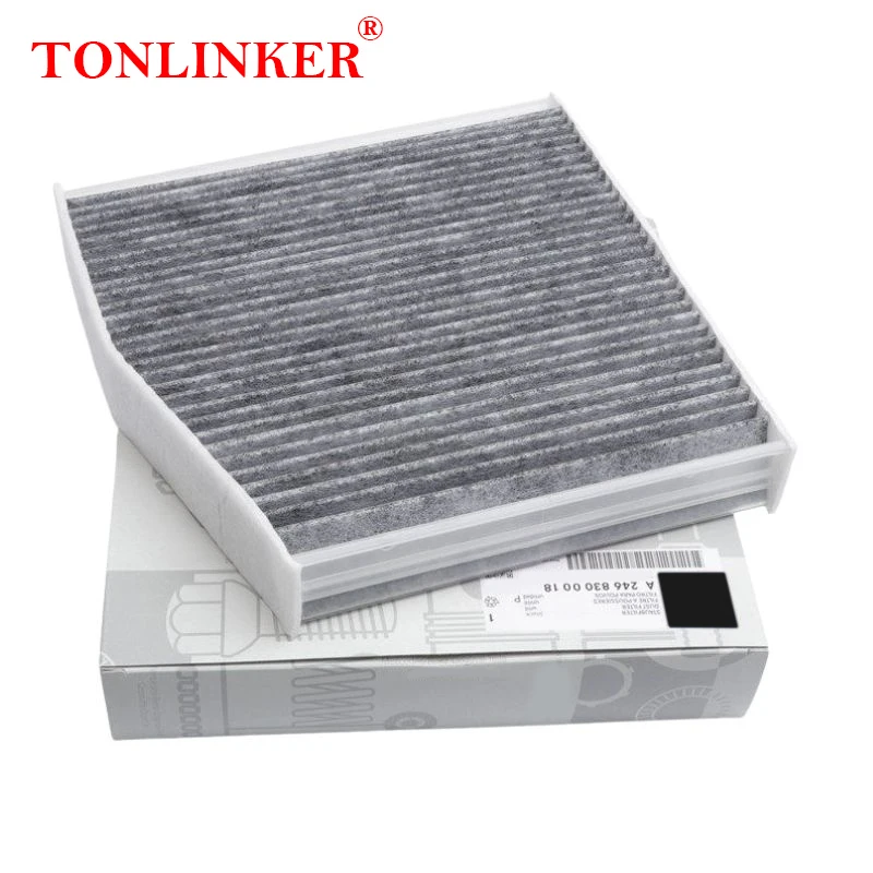 TONLINKER Cabin Filter A2468300018 For Mercedes Benz A Class W176 B Class T246 T242 CLA C117 X117 W117 GLA X156 Car Accessories