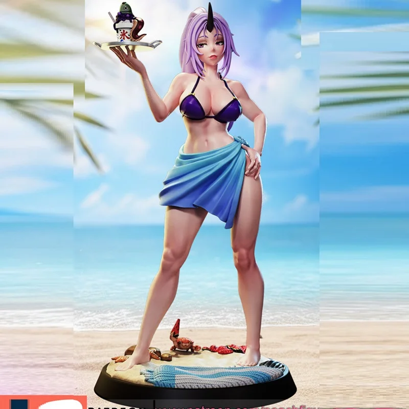 린디킨 D241 맞춤형 3D 차고 키트 미도색 피규어 GK 모델 화이트 레진 조립되지 않은 캐릭터 모델 퍼즐